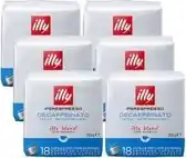 Bol.com illy - Iperespresso koffie home cafeinevrij 6 x 18 capsules aanbieding