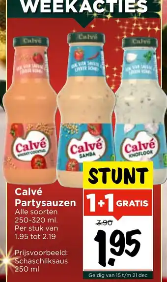 Vomar Voordeelmarkt Calvé Partysauzen aanbieding