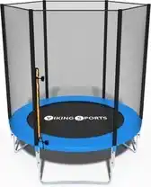 Bol.com Trampoline - blauw - 183 cm - met veiligheidsnet aanbieding