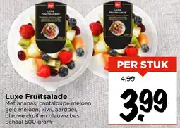 Vomar Voordeelmarkt Luxe Fruitsalade aanbieding