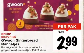 Vomar Voordeelmarkt G'woon Gingerbread Mannetjes aanbieding