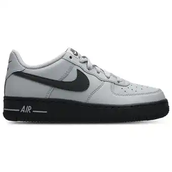 Foot Locker Nike Air Force Unisex Schoenen - Grijs - Maat: 36.5 - Leer - Foot Locker aanbieding