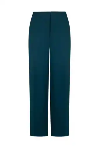 Wehkamp Another-Label wide leg broek Moore donkerblauw aanbieding