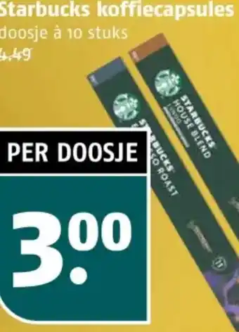 Poiesz Starbucks koffiecapsules aanbieding