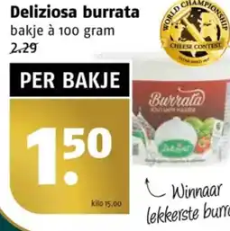 Poiesz Deliziosa burrata aanbieding