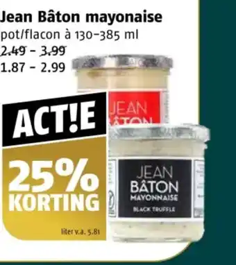 Poiesz Jean Bâton mayonaise aanbieding