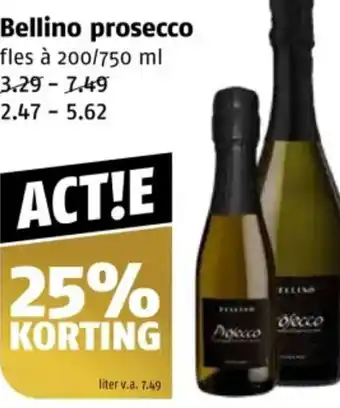 Poiesz Bellino prosecco aanbieding