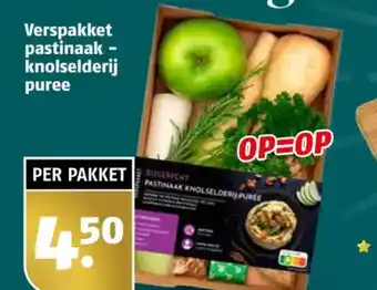 Poiesz Verspakket pastinaak knolselderij puree aanbieding