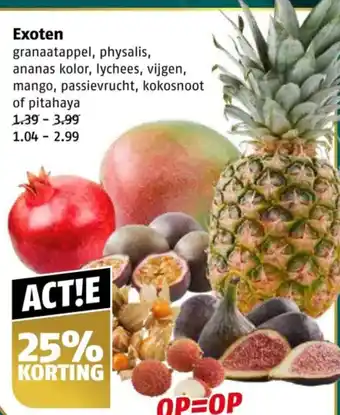 Poiesz Exoten aanbieding