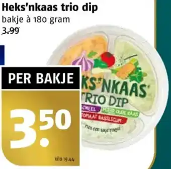 Poiesz Heks'nkaas trio dip aanbieding