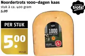 Poiesz Noordertrots 1000-dagen kaas aanbieding