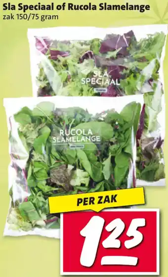 Nettorama Sla Speciaal of Rucola Slamelange aanbieding