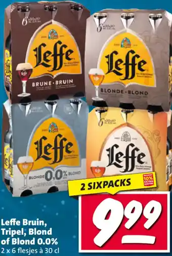 Nettorama Leffe Bruin, Tripel, Blond of Blond 0.0% aanbieding