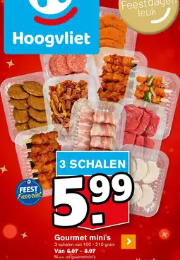 Hoogvliet Gourmet mini's aanbieding