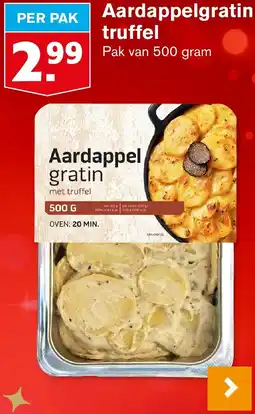 Hoogvliet Aardappelgratin truffel aanbieding