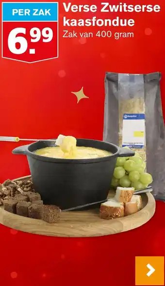 Hoogvliet Verse Zwitserse kaasfondue aanbieding