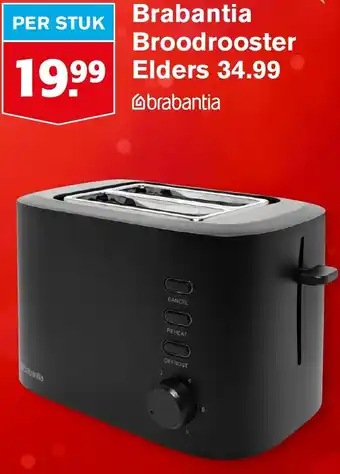 Hoogvliet Brabantia Broodrooster aanbieding