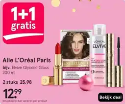 Etos Alle L'Oréal Paris aanbieding