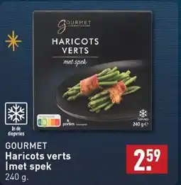 ALDI Haricots verts Imet spek aanbieding