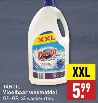 ALDI Vloeibaar wasmiddel aanbieding