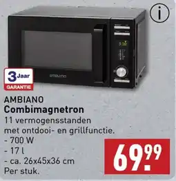 ALDI Ambiano Combimagnetron aanbieding