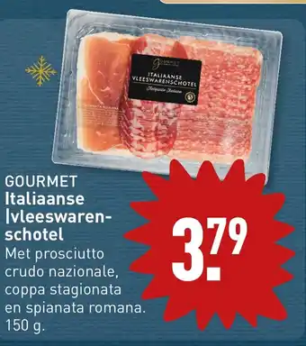 ALDI Gourmet italiaanse ivleeswaren schotel aanbieding