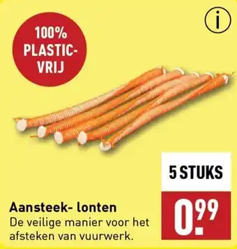 ALDI Aansteek lonten aanbieding