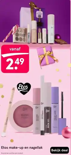 Etos Etos make-up en nagellak aanbieding