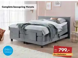 Woonsquare Complete boxspring Veneto aanbieding