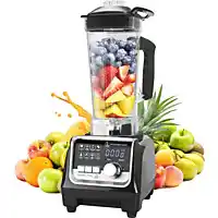 Bol.com Kitchenwell Power Blender - 2000W - 2L - Smoothie Maker - IJscrusher - 9 Standen aanbieding