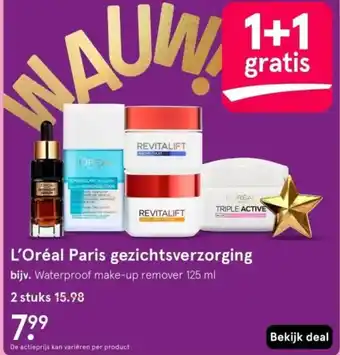 Etos L'Oréal Paris gezichtsverzorging aanbieding