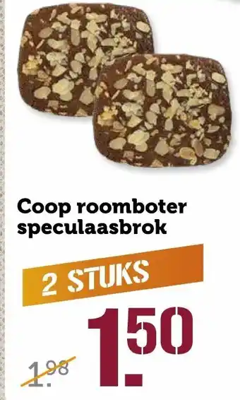 Coop Coop roomboter speculaasbrok aanbieding