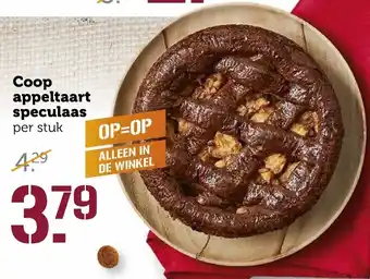 Coop Coop appeltaart speculaas aanbieding