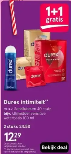 Etos Durex intimiteit aanbieding