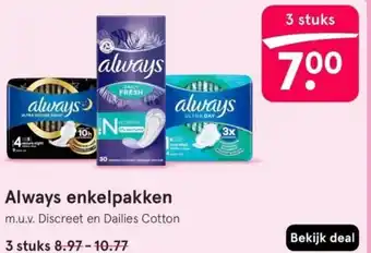 Etos Always enkelpakken aanbieding