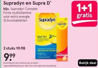 Etos Supradyn en Supra D aanbieding