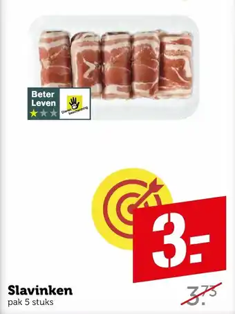 Coop Slavinken aanbieding