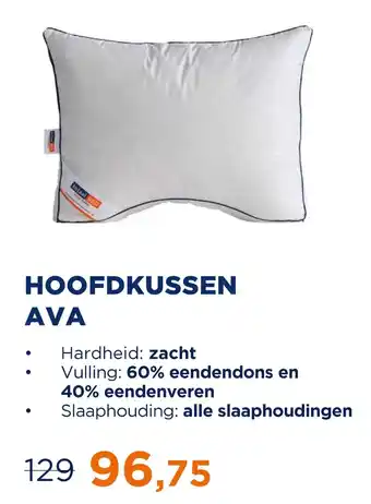 TotaalBED HOOFDKUSSEN AVA aanbieding