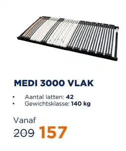 TotaalBED MEDI 3000 VLAK aanbieding