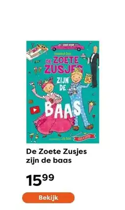 The Read Shop De Zoete Zusjes zijn de baas aanbieding