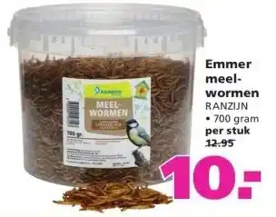 Ranzijn Emmer meel-wormen aanbieding