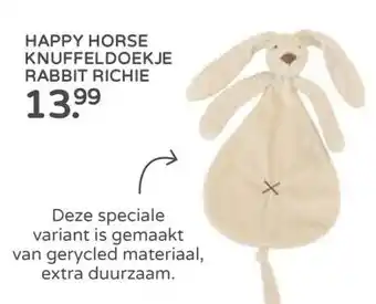 Prenatal HAPPY HORSE KNUFFELDOEKJE RABBIT RICHIE aanbieding