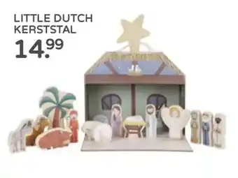 Prenatal LITTLE DUTCH KERSTSTAL aanbieding