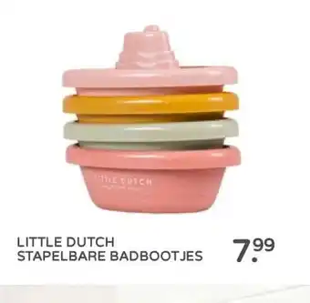 Prenatal LITTLE DUTCH STAPELBARE BADBOOTJES aanbieding