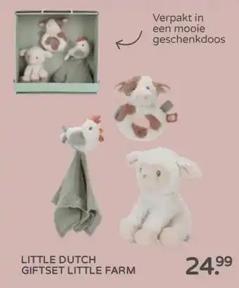 Prenatal LITTLE DUTCH GIFTSET LITTLE FARM aanbieding