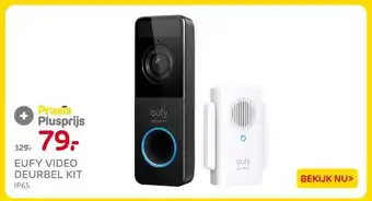 Praxis EUFY VIDEO DEURBEL KIT IP65 aanbieding