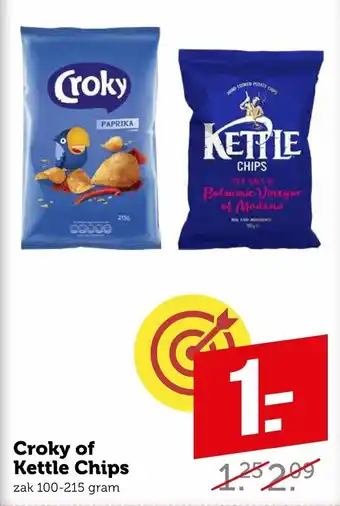 Coop Croky of Kettle Chips aanbieding