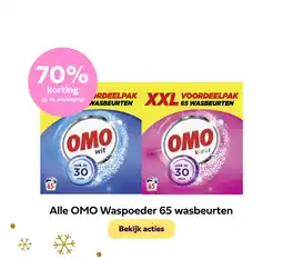 Plein.nl Alle OMO Waspoeder 65 wasbeurten aanbieding