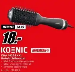 MediaMarkt KOENIC KHA 10224 XXL Heteluchtborstel aanbieding