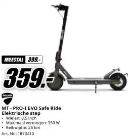 MediaMarkt MT-PRO-I EVO Safe Ride Elektrische step aanbieding